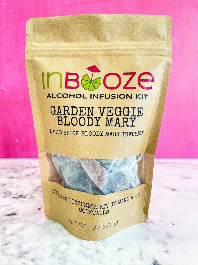 InBooze Garden Veggie Bloody Mary Alcohol Infusion Kit